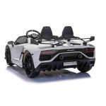 Elektrické autíčko - Lamborghini SVJ DRIFT - Biele - Licencované